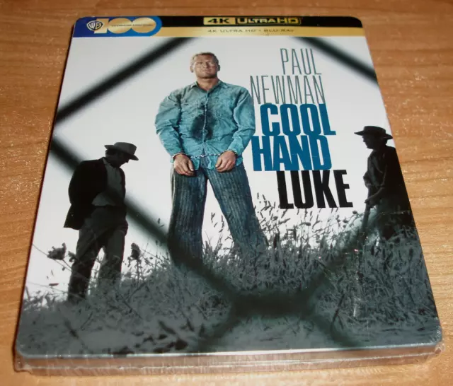 La Légende Du Indomptable ( Cool Hand Luke ) 4K UHD + Blu-Ray Neuf Steelbook