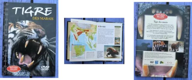 Dvd documentaire le tigre des marais, Natural killers, 2005, 50 mn, livret 24 p.