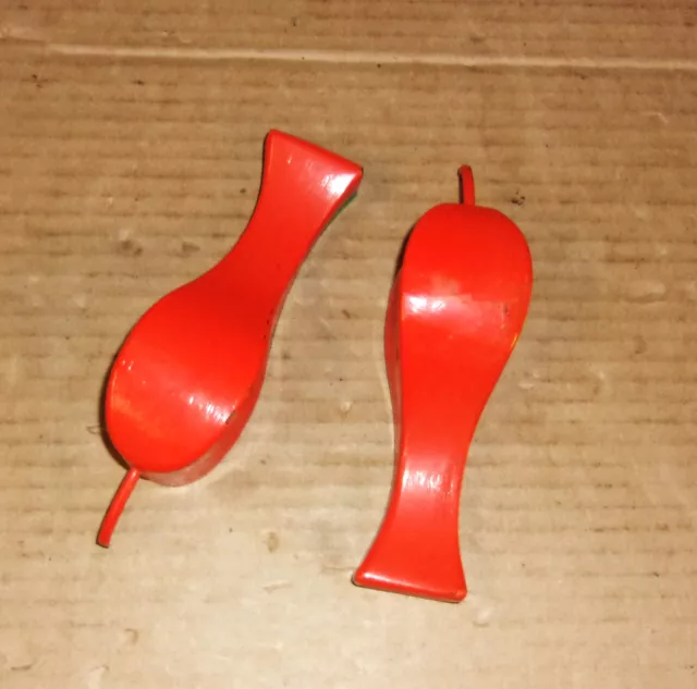 2 – Vintage Draftsman Weights Shaped Like Whales Used To Help Draw Curves