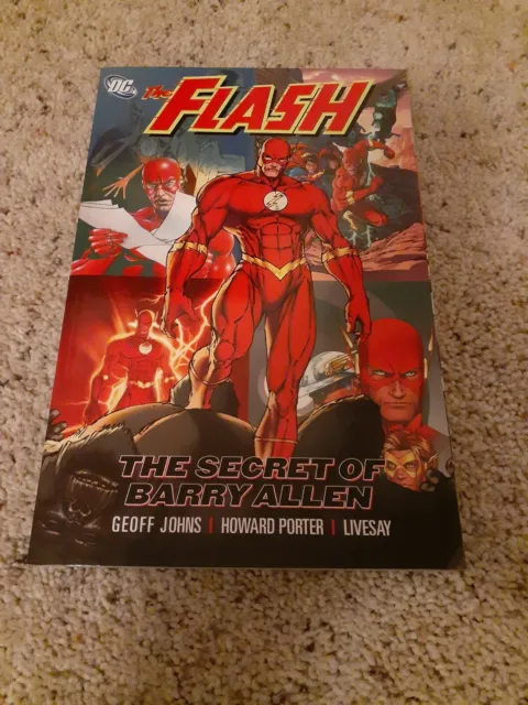 The Flash The Secret of Barry Allen Trade Paperback DC Comics Geoff Johns