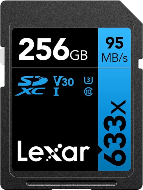 Lexar Professional 633x SD Speicherkarte 32GB Bis 256GB SDXC / 95MB.s 4K 2