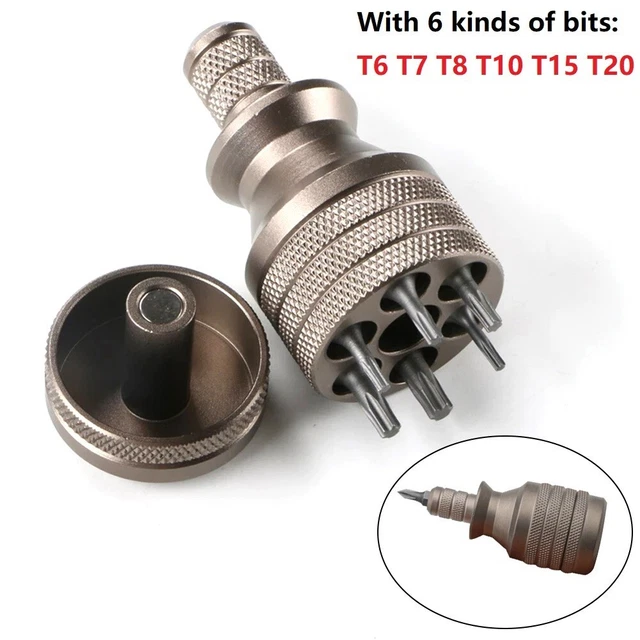 Cacciavite a stella 1/4 pollici T7 magnetico multifunzione