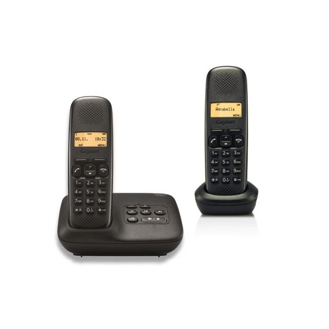 Gigaset CL660A Trio Anthracite - Téléphone sans fil