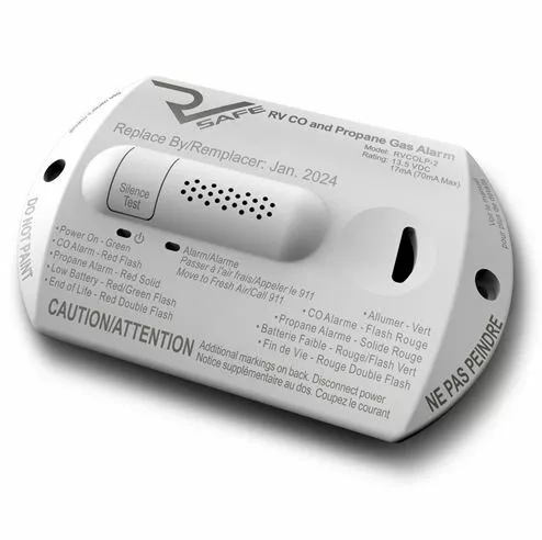 RV Safe RVCOLP-2W Combination Carbon Monoxide / Propane Leak Detector / Alarm