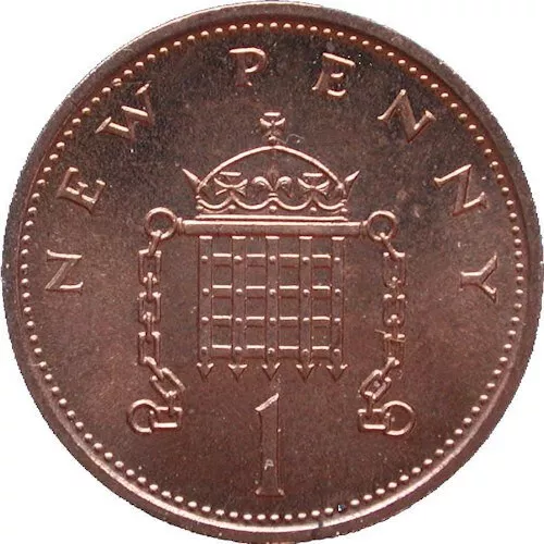 1p One Pence New Penny 1971 - 2024 PROOF & BUNC Coin Portcullis Shield Dormouse 2