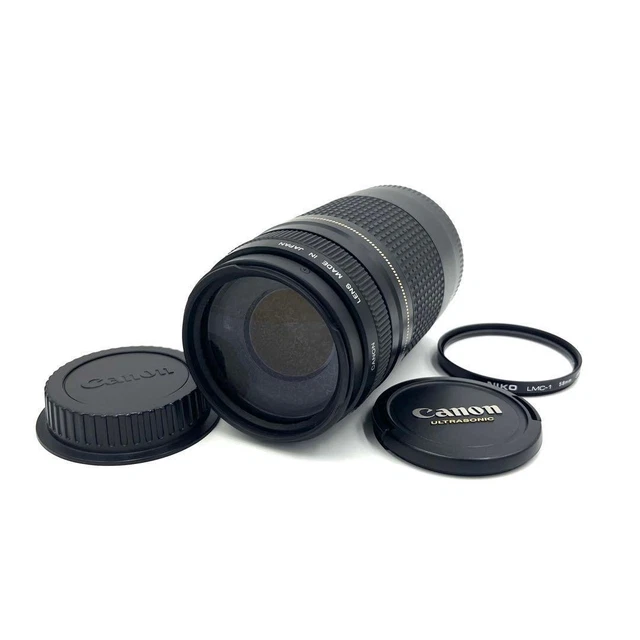 CANON EF 75-300MM F4-5.6 II USM Telephoto Zoom Lens #182 $231.28