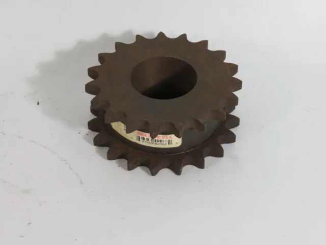 Martin DS50A19 Double Single Sprocket  2-1/16" B 2 Rows 19 Teeth 5/8" CP USED