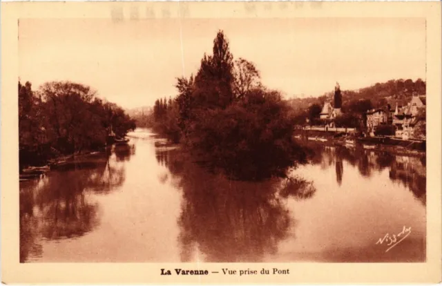 CPA La Varenne vue prise du Pont (1347649)
