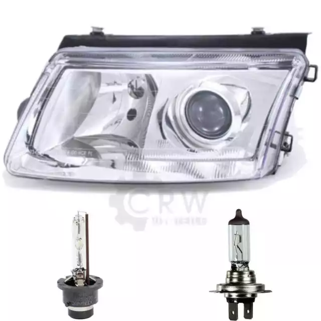 Xenon Headlight Left for VW Passat 97 (3B) Year 08/96-10/00 D2S/H7 1345115