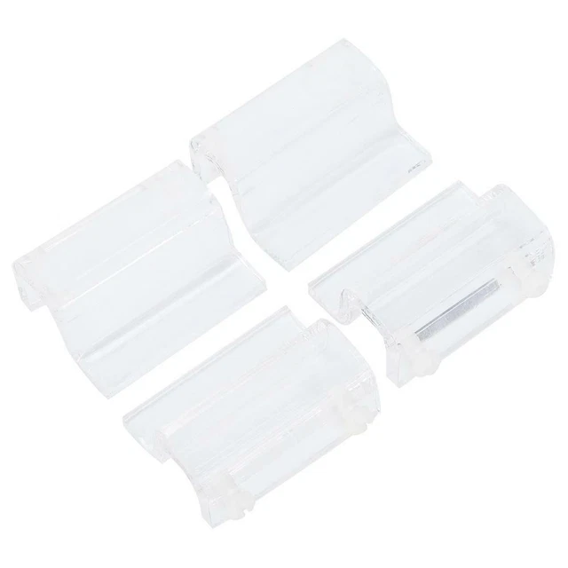 4pcs Acrylic Aquarium Lid Fish Tank Lid Cover Bracket Clip Clamp Support