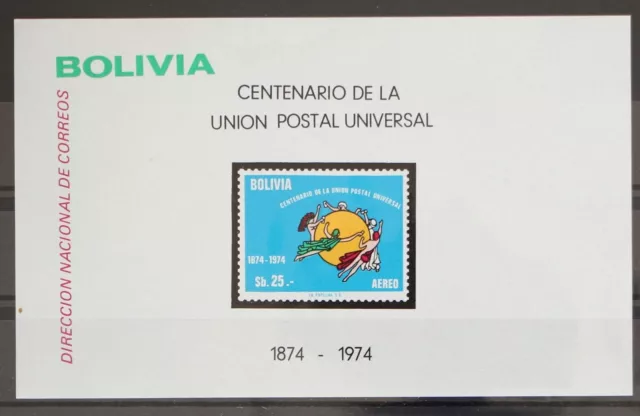 Bolivien Block 65 postfrisch UPU #GC782