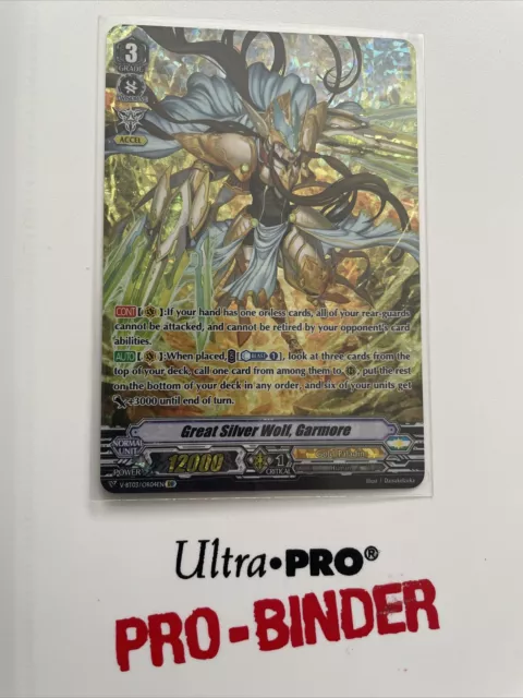 Cardfight!! Vanguard Great Silver Wolf, Garmore V-BT03/010EN OR Gold Paladin