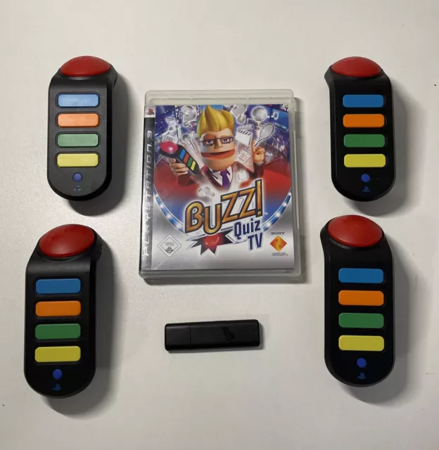 BUZZ! QUIZ TV inkl. WirelessBuzz!Buzzer EUR 37,99 PicClick DE