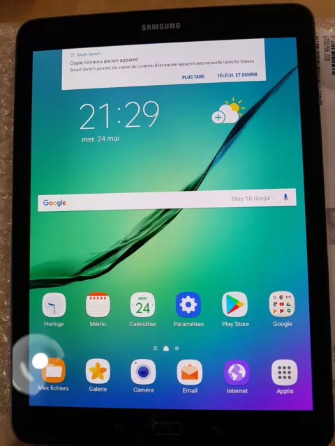 Samsung Galaxy Tab S2 (SM-T813) - 32 Go - 9,7" - Wi-Fi - 4G - Noir