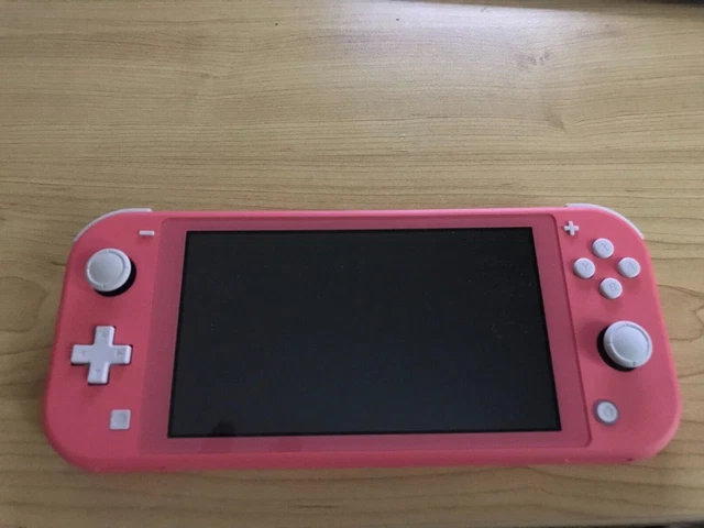 Nintendo switch lite coral hot sale used