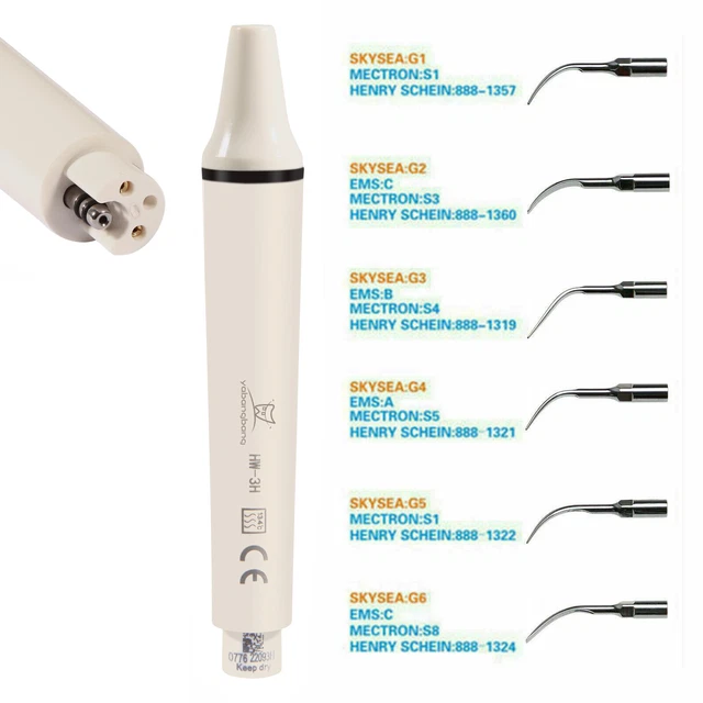 Dte Woodpecker Pieza De Mano Ultrasonidos Dental Scaler Handpiece Fit DTE Satelec 6 Scaler Tip