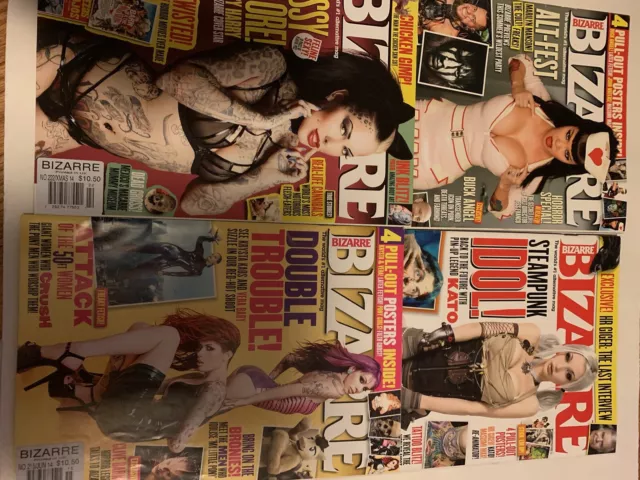 bizarre magazine lot