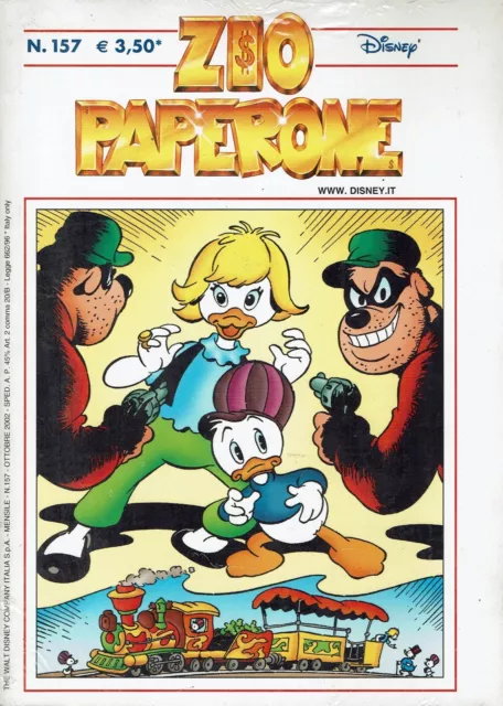 Zio Paperone n. 157 blisterato con allegato di Carl Barks ed.Walt Disney FU14