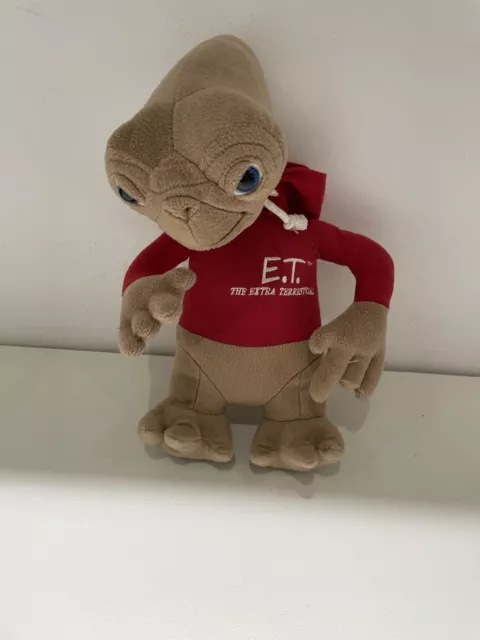 E.T. l'extraterrestre - Peluche 35 cm avec sweat rouge
