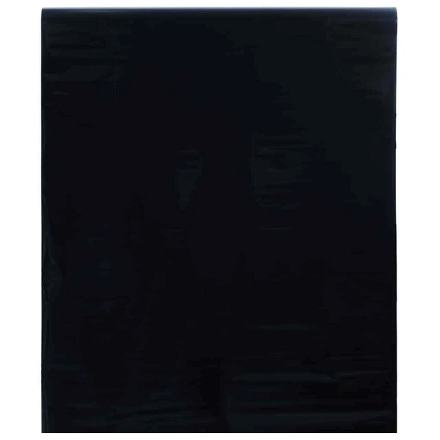 WINDOW FILM STATIC Frosted Black 90x1000 cm PVC £29.73 PicClick UK
