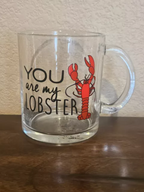FRIENDS LOBSTER CLEAR Coffee Mug You Are My Lobster $10.00 - PicClick