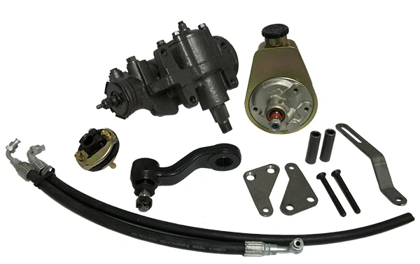 thumbnail interactive-video image 1 of Power Steering Conversion Pitman Arm For 1955-59 Chevy / GMC Trucks – Stock Height 1 of 3