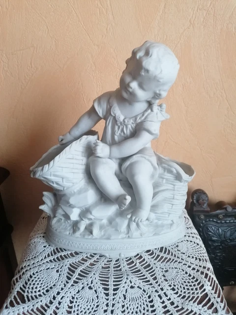 TRES JOLI SUJET BISCUIT ANCIEN des années 1900 EN PARFAIT ETAT EUR 9,99 - FR