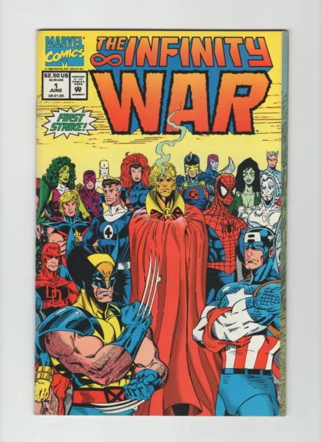 Infinity War #1 Marvel Comics 1992 Fold Out Cover