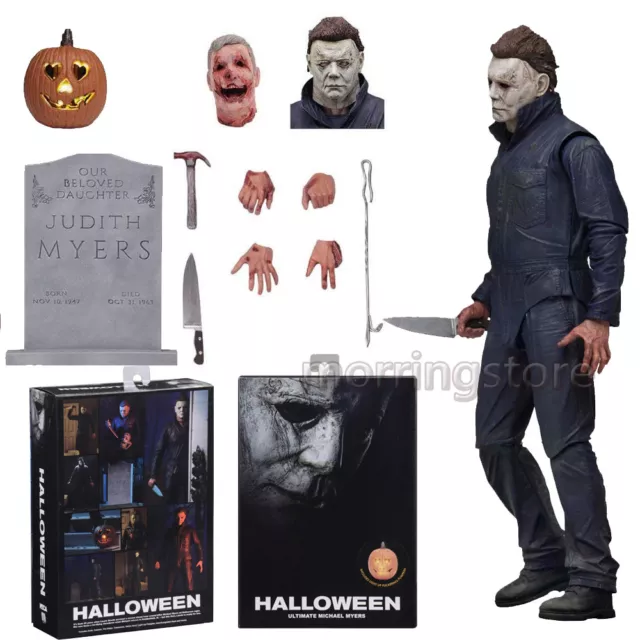 NECA Halloween Michael Myers 2018 Movie Ultimate 7" Action Figure Collection Toy
