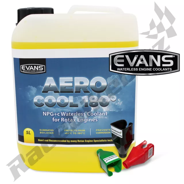 Evans Aero Cool Rotax Engine Aircraft Microlight Coolant Waterless Antifreeze