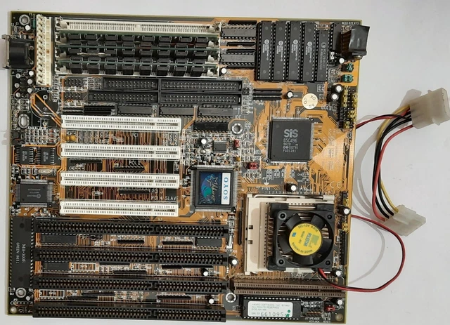 SOYO SY-4SAW2 VIP VLB ISA PCI 80486 Mainboard + AMD 80486DX4 100MHz + 32MB RAM