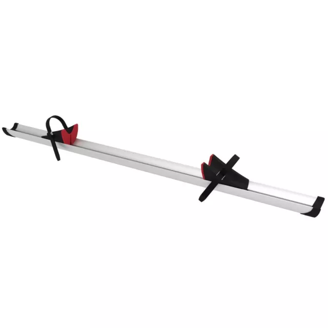 Guida bicicletta Fiamma Rail Premium, argento 128 cm