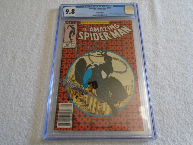 Marvel Amazing Spider-Man 300 Cgc 9.8 Newsstand Edition Todd Mcfarlane Venom Mcu