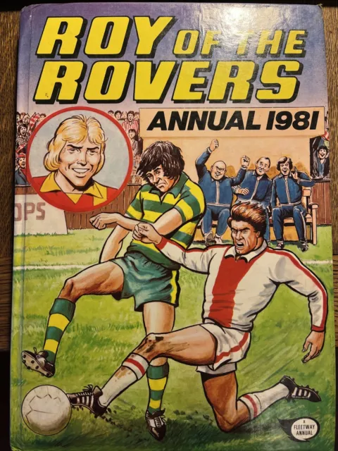 Roy Of The Rovers Annual 1981  Published 1980 Vintage Children's Book