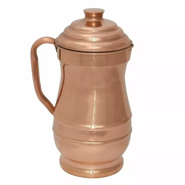 Jarra de cobre Maharaja para almacenamiento de agua, jarras para beber,...