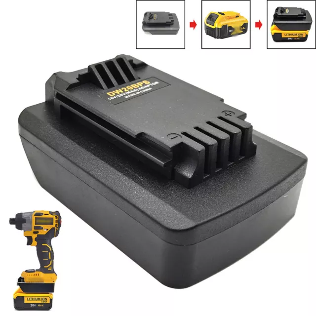 https://www.picclickimg.com/E5UAAOSwzX9kfwzz/Battery-Adapter-For-Dewalt-20V-Li-Ion-To-BlackDecker-Porter.webp