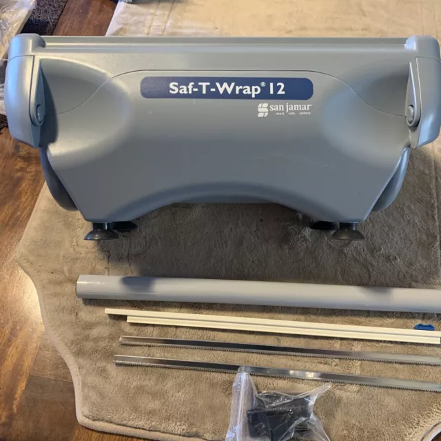 San Jamar SW12 Saf-T-Wrap Foil/Film Dispener for 12" Rolls. never used