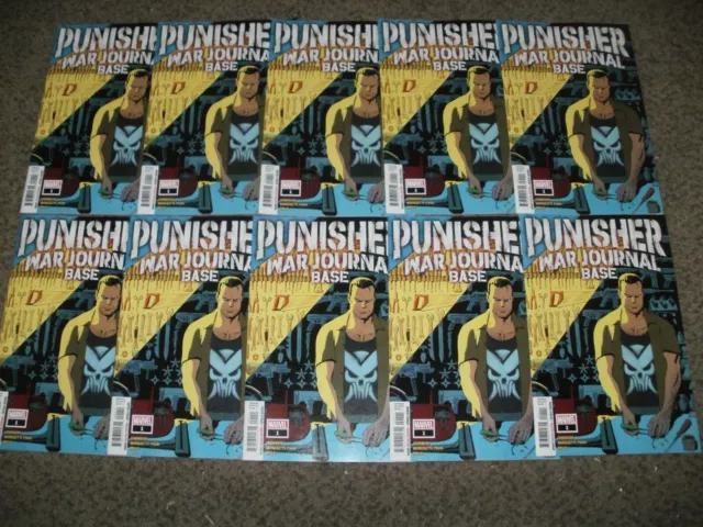Wholesale Lot 10 Punisher War Journal Base 1 - Marvel 2023 - Near Mint+