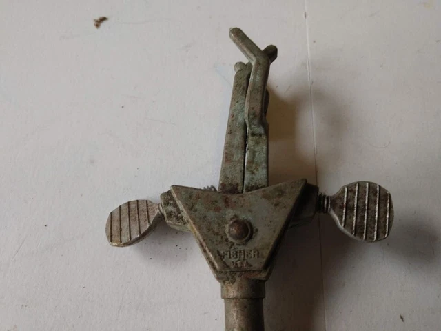 Vintage Fisher Scientific Castaloy Pole Laboratory Adjustable Clamp