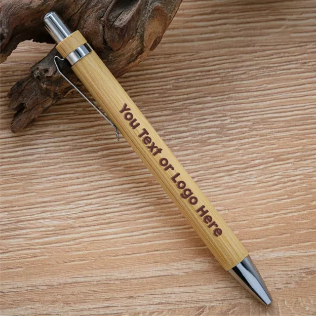 Personalized Ballpoint Pens Wooden Pens Bulk Engraved Customized Pens Wooden