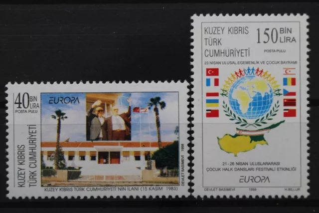Türkisch-Zypern, MiNr. 473-474, postfrisch - 648560