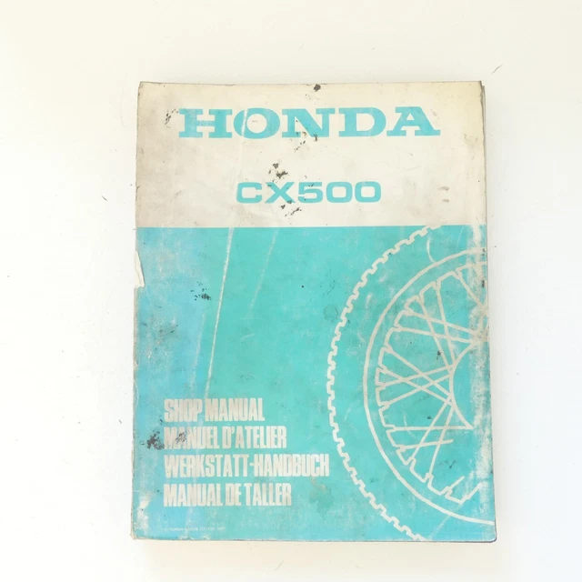 ORIGINAL HONDA CX 500 1977 Werkstatthandbuch Reparaturanleitung