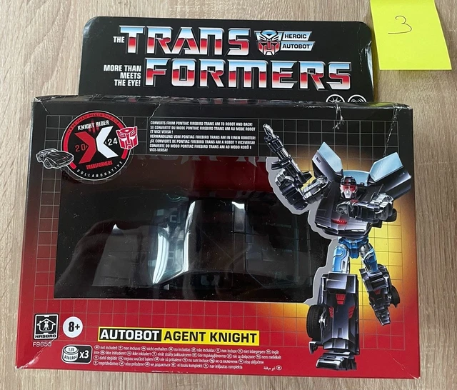 Transformers Collaborative: Supercar KITT - Action Figure Autobot Agente Knight Convertibile 16.5 Cm Con Luci E Suoni - 5