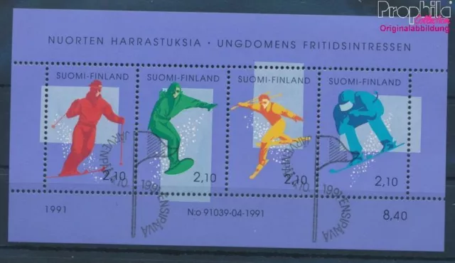 Briefmarken Finnland 1991 Mi Block8 gestempelt (10343784