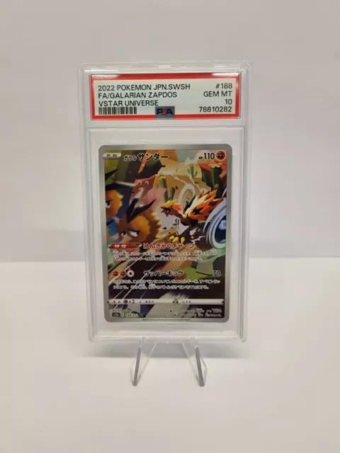 Carta Pokemon Zapdos De Galar Original Jap Vstar Universe