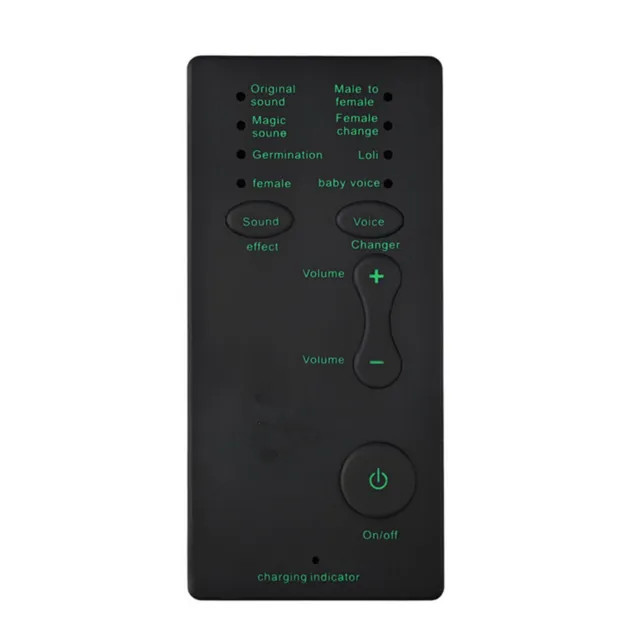 Mini Portable Sound Effects Machine Voice Changer Device Audio Card Sound Card S