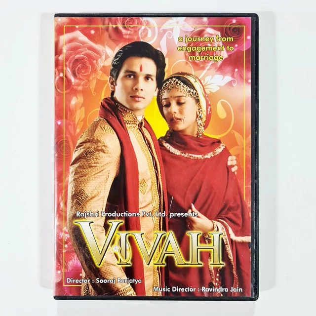 DVD BOLLYWOOD VIVAH hindi Hochzeit/Marriage/Musik/Tanz/Liebe/Romantik