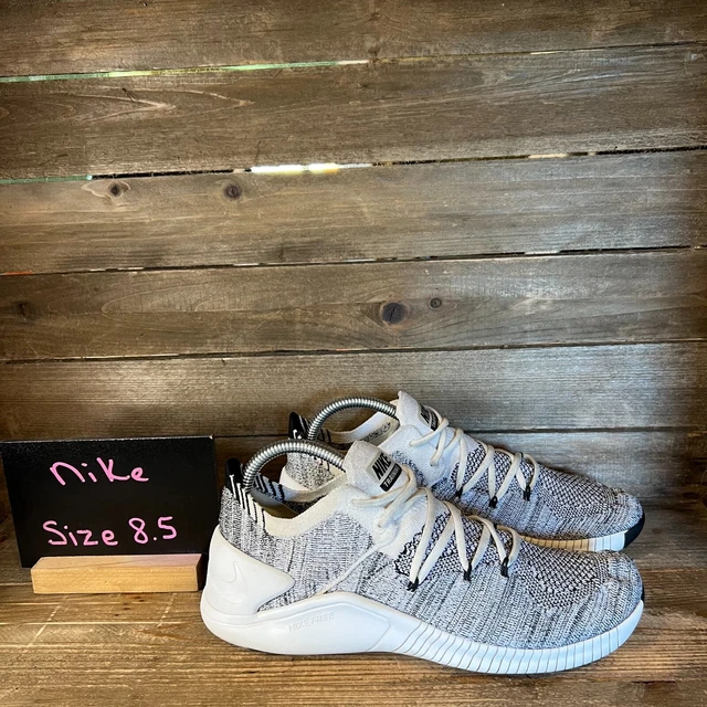 WOMENS NIKE FREE TR Flyknit Gray Athletic Training Running Shoes