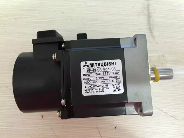 MITSUBUSHI HF-KP23JW04-S6 AC Servo Motor New HFKP23JW04S6 Expedited Shipping /