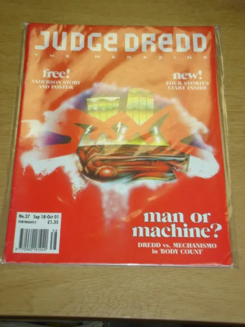 2000Ad Megazine #37 Vol 2 Judge Dredd*